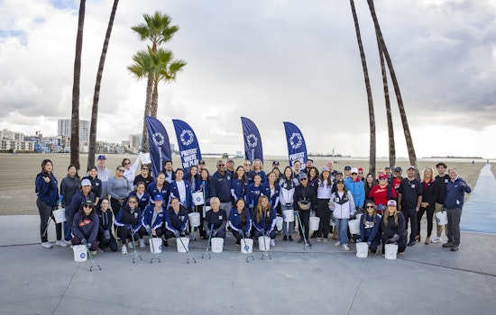 Long Beach Rallies 74 Volunteers for Olympic Venue Cleanup, Gathering 769 Pounds of Trash in Environmental Push