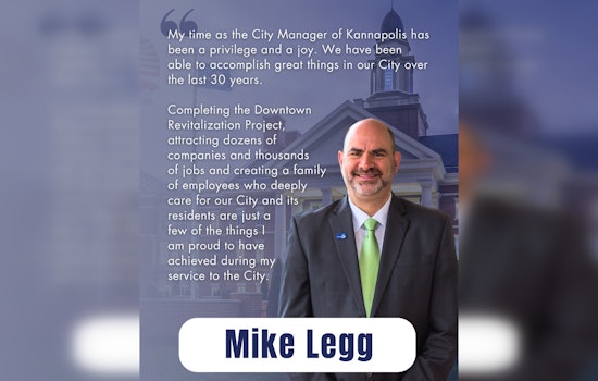 Longtime Kannapolis City Manager Mike Legg Announces Retirement After 30-Year Tenure