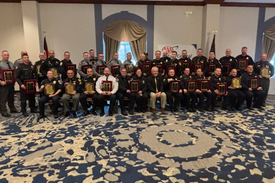 Lorain County Sheriff's Office Awarded AAA Community Traffic Safety Gold Award for Road Safety Efforts