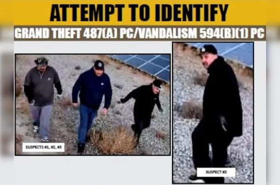 Los Angeles County Sheriff's Department Seeks Public's Help to Identify Suspects in $100K Copper Wire Heist in Palmdale