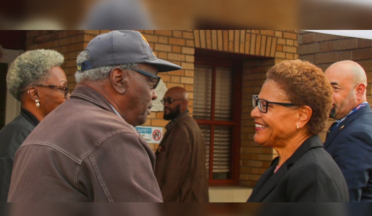 Los Angeles Mayor Karen Bass Celebrates Veteran Housing Success on Veterans Day