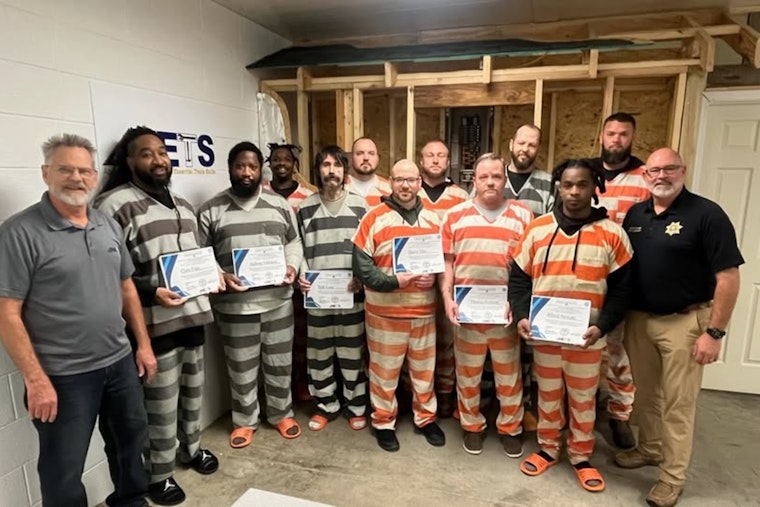Loudon County Honors Inmates Completing Essential Trade Skills Program to Aid Reentry into Society