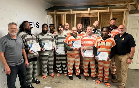 Loudon County Honors Inmates Completing Essential Trade Skills Program to Aid Reentry into Society