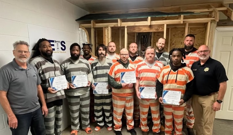 Loudon County Honors Inmates Completing Essential Trade Skills Program to Aid Reentry into Society