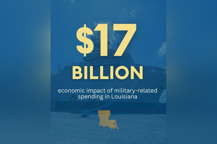 Louisiana Defense Sector Soars with $17 Billion Economic Impact, Boosting Jobs and Local Revenues