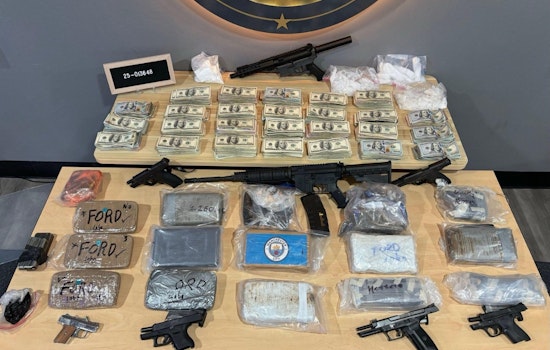 Major Drug and Firearm Bust in East Oakland: Convicted Felon William Mustain Caught with Arsenal and Drugs by Alameda County Sheriff's Office