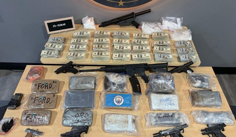 Major Drug and Firearm Bust in East Oakland: Convicted Felon William Mustain Caught with Arsenal and Drugs by Alameda County Sheriff's Office