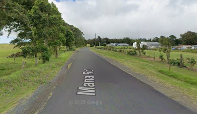 Mana Road Fire on Hawaiʻi Island Now 65% Contained, No Evacuations or Property Threats Reported