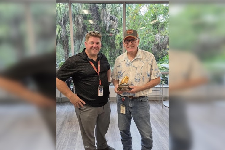 Manatee County Salutes Bernie Brooks Upon Retirement After 17 Years of Community Project Leadership