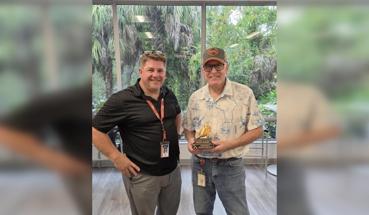 Manatee County Salutes Bernie Brooks Upon Retirement After 17 Years of Community Project Leadership