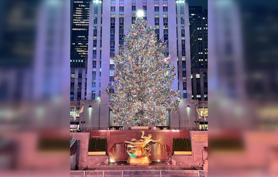 Manhattan Ushers in Festive Season with Arrival of Iconic Rockefeller Center Christmas Tree from East Greenbush
