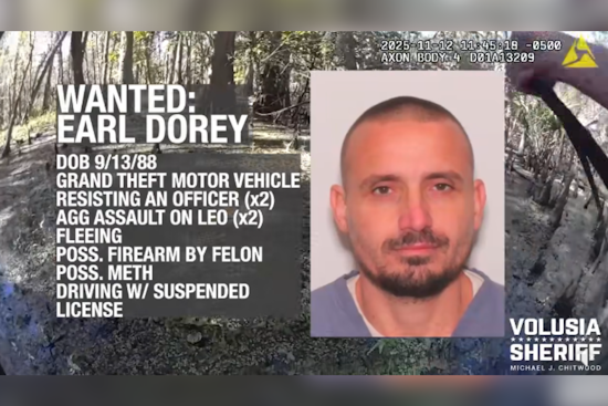 Manhunt in Volusia County, Armed Suspect Earl Dorey Evades Police, Local Community on Edge