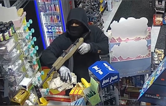 Manhunt Underway for Suspect in Armed Robbery with AK-47 at Troy Gas Station
