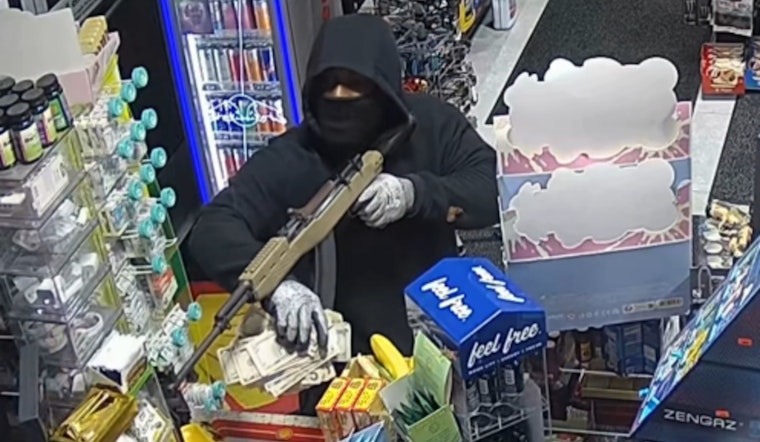 Manhunt Underway for Suspect in Armed Robbery with AK-47 at Troy Gas Station