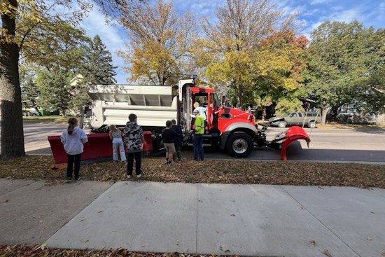 Mankato First Responders and Snowplow Drivers Team Up to Teach Winter Safety to Third Graders