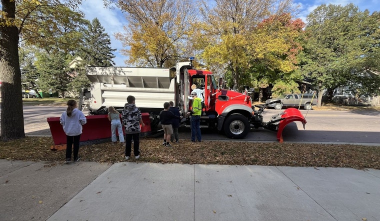 Mankato First Responders and Snowplow Drivers Team Up to Teach Winter Safety to Third Graders