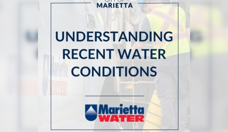 Marietta's Tap Water Safe Despite Unusual Taste from Natural Compound MIB
