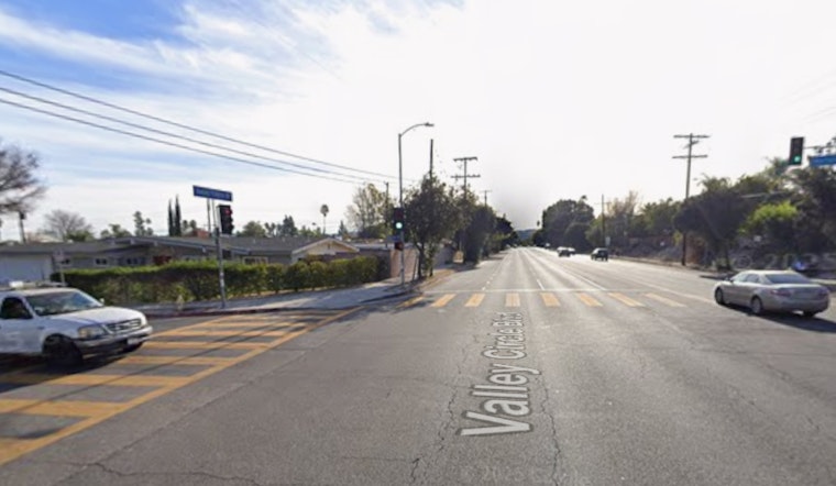 Massive Sinkhole and Flooding Shuts Down Woodland Hills Traffic Near El Camino Real High School
