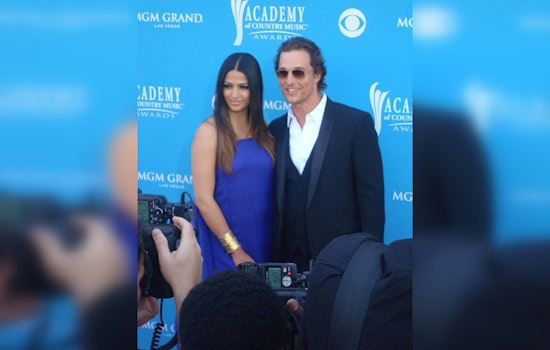Matthew and Camila McConaughey Christen New Star Princess Cruise Ship With Tequila in South Florida