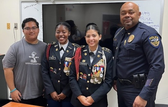 Matthews Police Chief Avens Engages with Butler High School JROTC Cadets in Community Mentorship Initiative