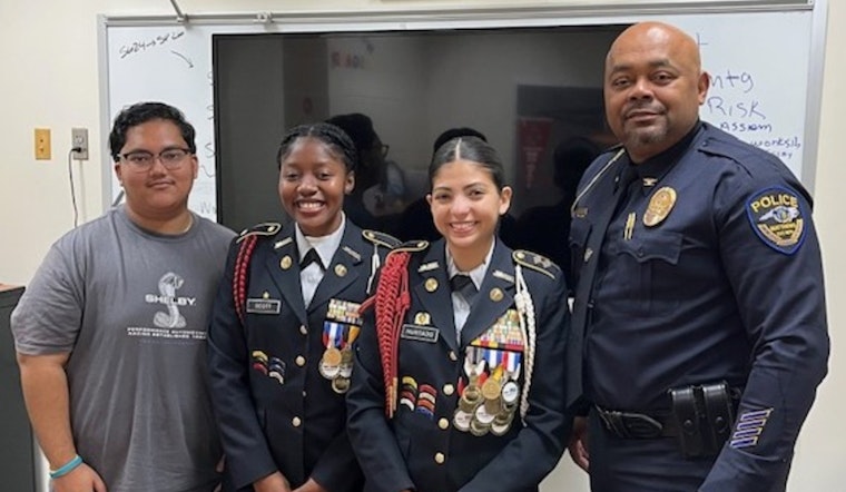 Matthews Police Chief Avens Engages with Butler High School JROTC Cadets in Community Mentorship Initiative