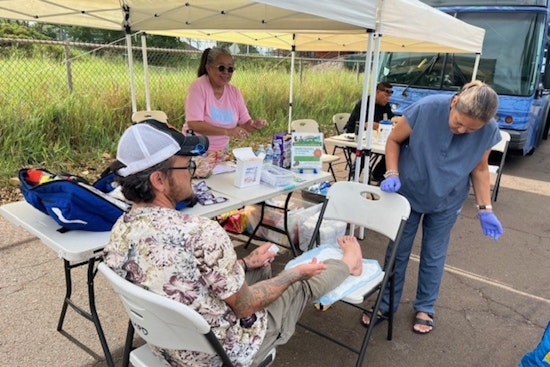 Maui Police Department's MMEU Provides Critical Aid to Houseless at Kihei's Kalama Park