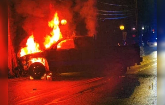 Maynard Police Officer Hailed as Hero for Saving Driver from Burning Vehicle, Suspect Charged with OUI