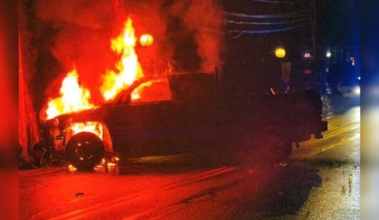 Maynard Police Officer Hailed as Hero for Saving Driver from Burning Vehicle, Suspect Charged with OUI