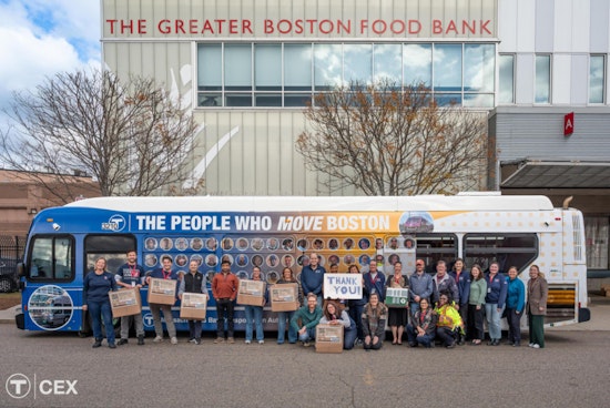 MBTA Employees Rally to Collect Nearly 3,800 Pounds of Food for Greater Boston Food Bank
