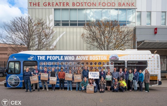 MBTA Employees Rally to Collect Nearly 3,800 Pounds of Food for Greater Boston Food Bank