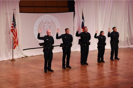 Mesquite Police Department Welcomes New Recruits to Serve the Community