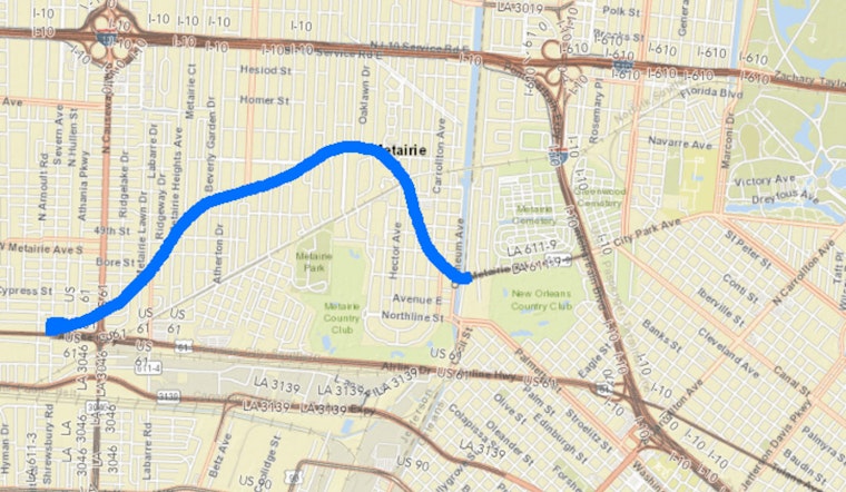 Metairie Road Lane Closures Announced for Striping and Signal Upgrades: Plan Your Detours