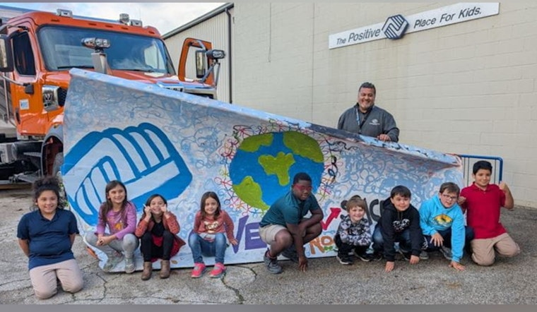 Michigan Students Promote Winter Road Safety with Colorful "Paint the Plow" Project
