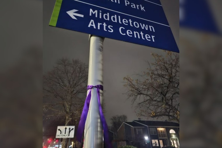Middletown Rallies Behind High School Football Team with City-Wide Purple Display Ahead of Big Game