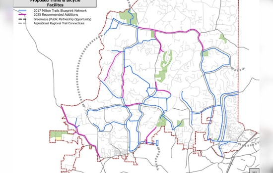 Milton City Council to Vote on Trail Expansion Plan as Residents Encouraged to Attend Meeting