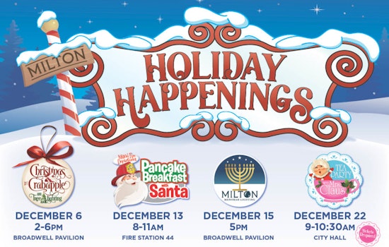 Milton Gears Up for Festive December with Christmas Celebrations and Hanukkah Event