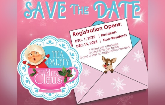 Milton Residents Mark Your Calendars as Sign-Ups for the ‘Tea Party with Mrs. Claus’ Event Open December 1st
