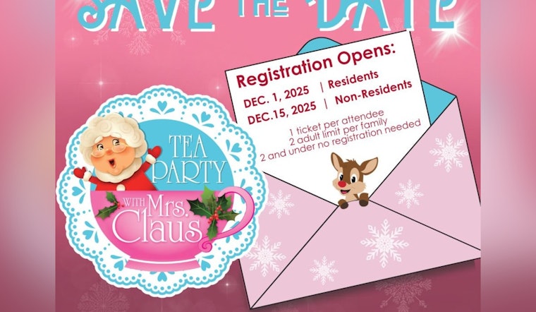 Milton Residents Mark Your Calendars as Sign-Ups for the ‘Tea Party with Mrs. Claus’ Event Open December 1st