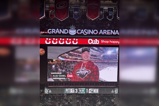Minnesota Wild Honors Maple Grove Police Officer Al Daniel as "Hero of the Game"