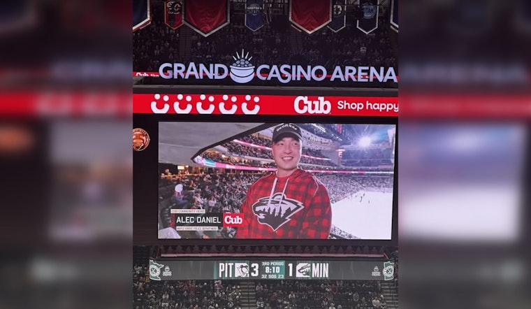 Minnesota Wild Honors Maple Grove Police Officer Al Daniel as "Hero of the Game"