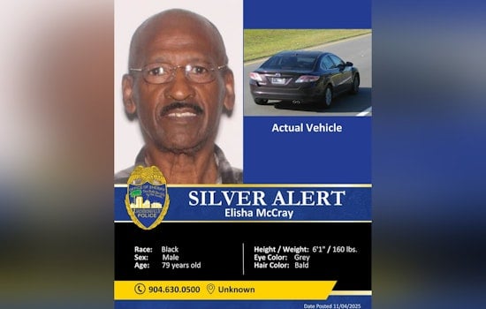 Missing 79-Year-Old Jacksonville Man with Dementia Found Safe, Community and Sheriff’s Office Celebrate Return