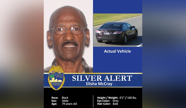 Missing 79-Year-Old Jacksonville Man with Dementia Found Safe, Community and Sheriff’s Office Celebrate Return