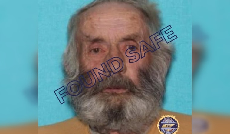 Missing 80-Year-Old Wayne Farless Safely Found in Moore County, Tennessee