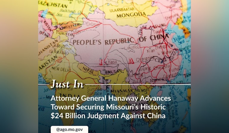 Missouri AG Catherine Hanaway Aims to Enforce Historic $24 Billion Judgment Against China in COVID-19 Fallout Showdown