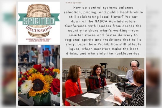 Montgomery County Alcohol Beverage Services Podcast Explores National Trends and Local Impacts in "Spirited Discussions"