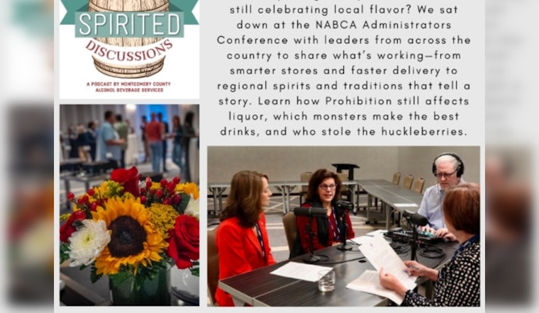 Montgomery County Alcohol Beverage Services Podcast Explores National Trends and Local Impacts in "Spirited Discussions"