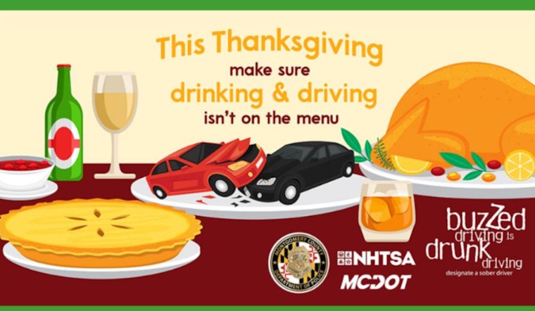 Montgomery County Ramps Up DUI Enforcement for Thanksgiving, Urges Safe Travel Plans