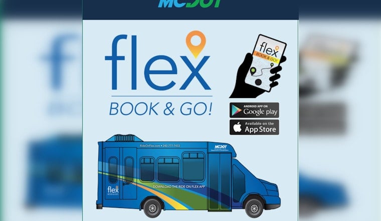 Montgomery County Seeks Public Input on New Ride On Flex Route 918 in Silver Spring
