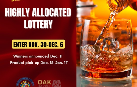 Montgomery County Whiskey Enthusiasts Anticipate Exclusive Spirits Lottery for Rare Bourbon and Rye Bottles