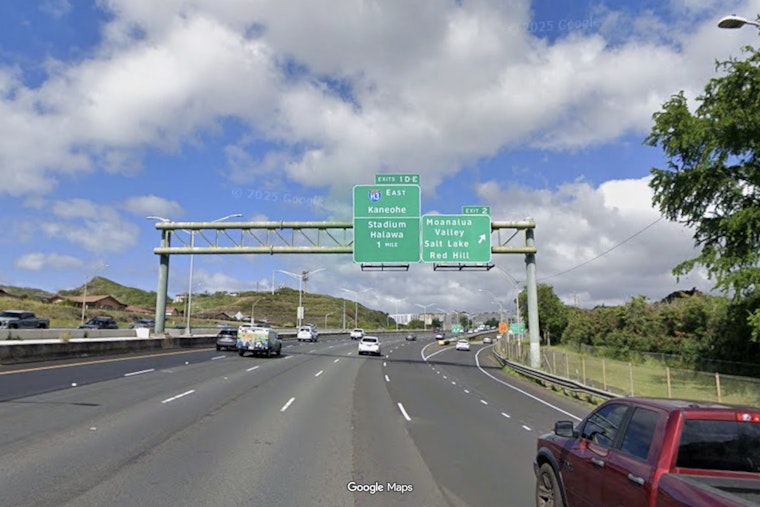Morning Mess On Moanalua: H-201 Crash Near Tripler Cleared After Commute Snarl